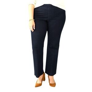 Croft & Barrow The Effortless Stretch Pant Women’s Pull On Denim Jeans 18 W
